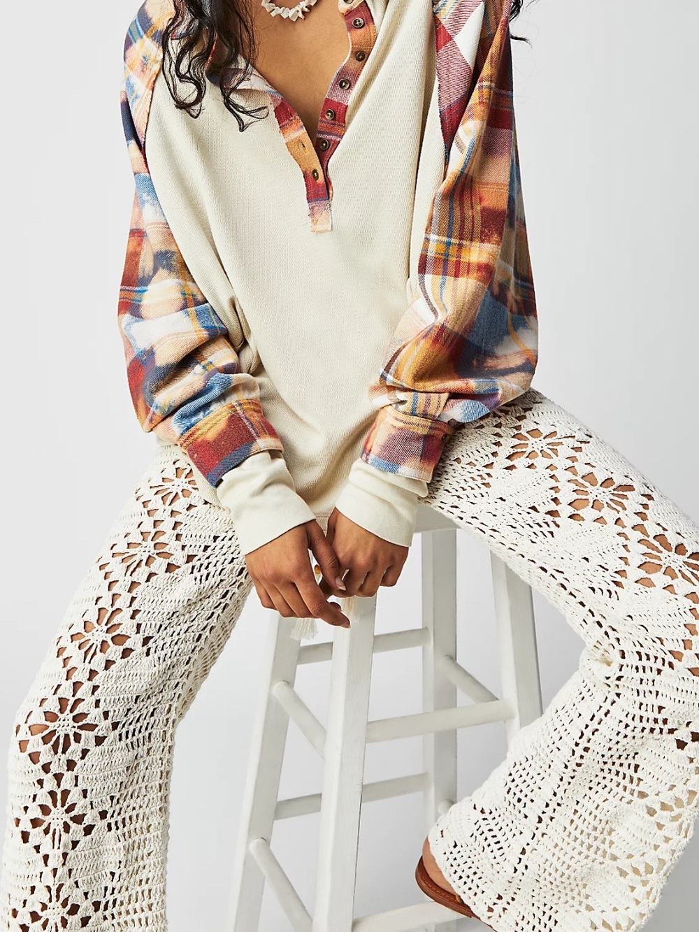 NWT Free People Isabelle Thermal